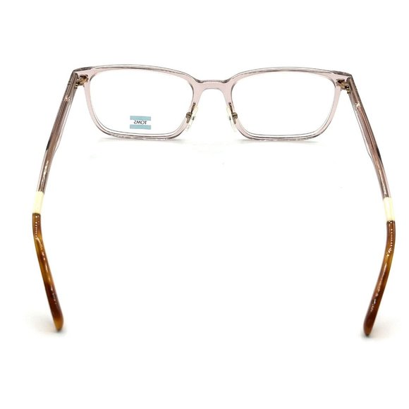 Toms Women's Eyeglasses Frame Jed 53 Pink Crystal New - Picture 5 of 5